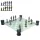 Set sah Mayer Chess MC-6061, sticlă și rășină, înălțime 8 cm
