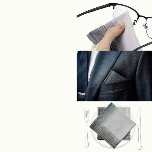 Set 12 Batiste de panza Jemidi, 40 x 40 cm, Multicolor, Bumbac, 55059.01