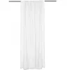 Draperie transparenta Jemidi, 140 x 245 cm, Alb, Poliester, 55284.02.01