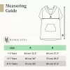 Poncho de baie pentru copii Homelevel, 8-11 ani, Gri, Bumbac, 54888.22.03