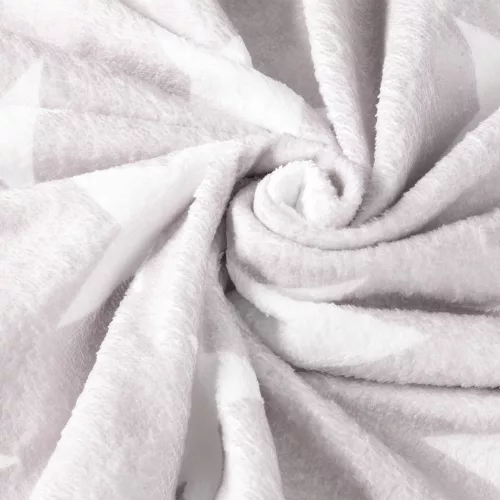Poncho de baie pentru copii Homelevel, 8-11 ani, Gri, Bumbac, 54888.22.03