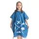 Poncho de baie pentru copii Homelevel, 4-7 ani, Multicolor, Bumbac organic, 54931.04.02