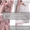 Halat de baie reversibil pentru femei Jemidi, L, Roz / Alb, Poliester, 55057.08.3