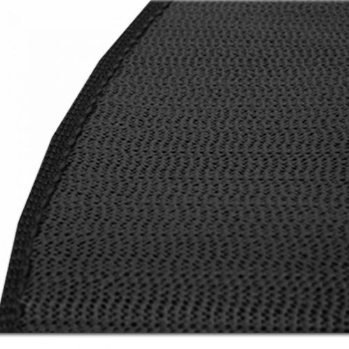 Fata de masa rotunda spumata de gradina Jemidi, 140 cm, Negru, PVC, 55287.01.01