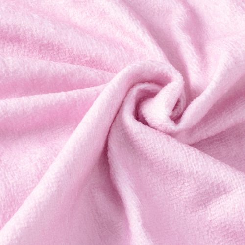 Poncho de baie pentru copii Homelevel, 8-11 ani, Roz, Bumbac organic, 54935.10.03