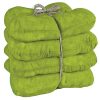 Set 4 Perne pentru scaun Jemidi, 38 x 38 cm, Verde, Poliester / Bumbac, 55316.07.08