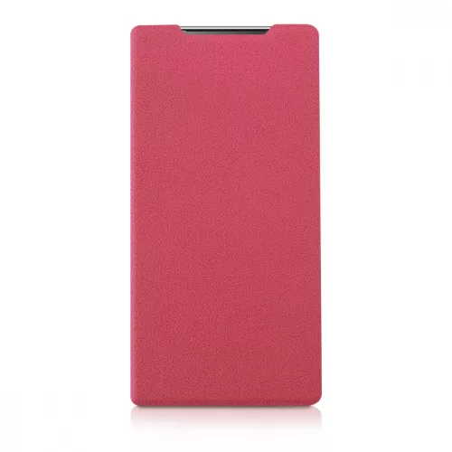 Husa pentru Sony Xperia Z5 Premium, Piele ecologica, Roz, 35010.08