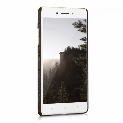 Husa pentru OPPO F1, Policarbonat, Maro, 38776.18