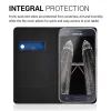 Husa pentru Samsung Galaxy J5, Piele naturala, Negru, 39196.01