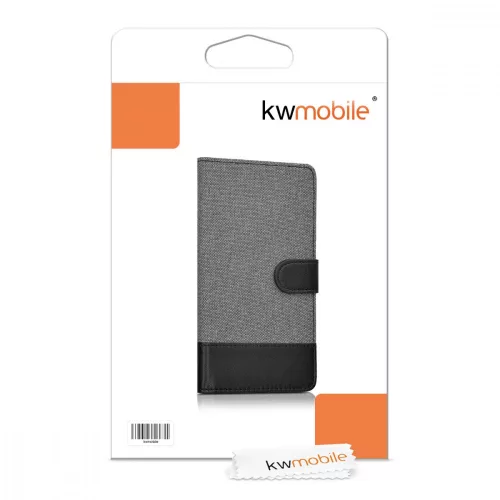 Husa pentru Elephone P9000, Textil, Gri, 39258.22
