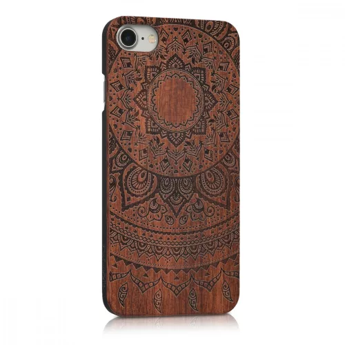Husa pentru Apple iPhone 8 / iPhone 7 / iPhone SE 2, Lemn, Maro, 39462.03