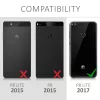 Husa pentru Huawei P9 Lite (2017), Piele ecologica, Negru, 40890.01