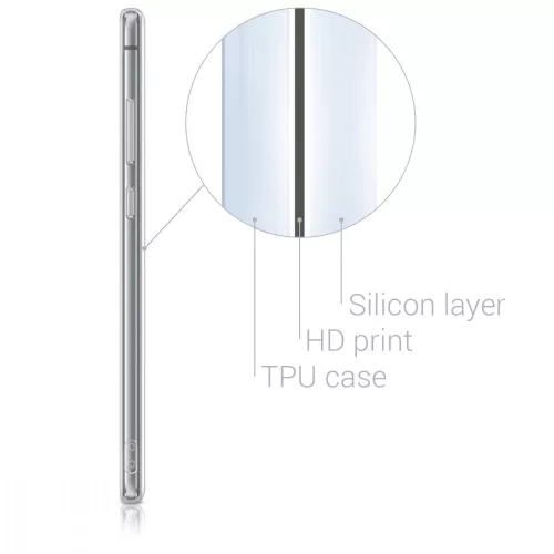 Husa pentru Huawei P10 Lite, Silicon, Negru, 41375.01