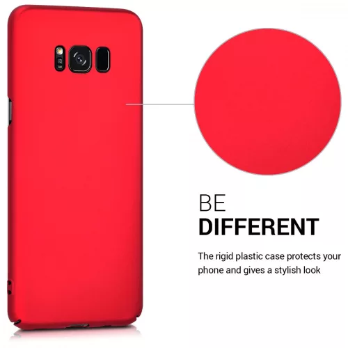 Husa pentru Samsung Galaxy S8 Plus, Policarbonat, Rosu, 41801.36
