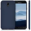 Husa pentru Samsung Galaxy J7 (2017), Silicon, Albastru, 42287.53