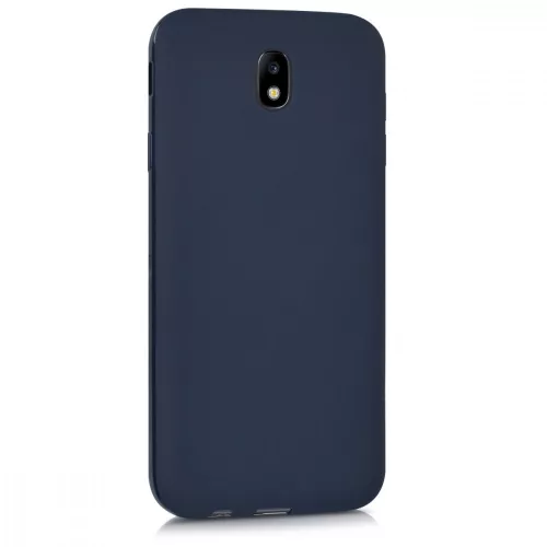 Husa pentru Samsung Galaxy J7 (2017), Silicon, Albastru, 42287.53