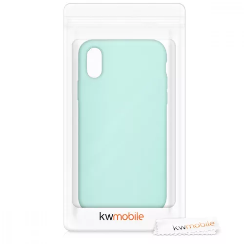 Husa pentru Apple iPhone X / iPhone XS, Silicon, Verde, 42495.71