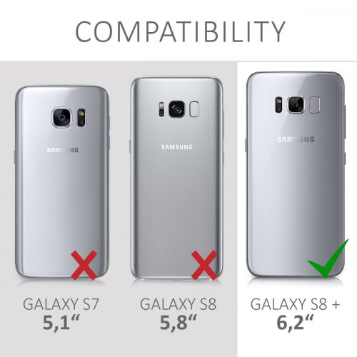 Husa pentru Samsung Galaxy S8 Plus, Silicon, Multicolor, 40995.09