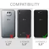 Husa pentru LG X Power 2, Textil, Maro, 41196.02