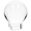 Glob de sticla cu sport Navaris pentru fotografii/ decor, 60 mm, 42862