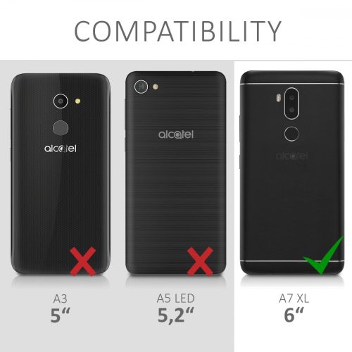 Husa pentru Alcatel A7 XL, Silicon, Transparent, 43182.03