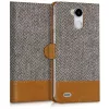 Husa pentru Blackview R6, Textil, Maro, 41650.02