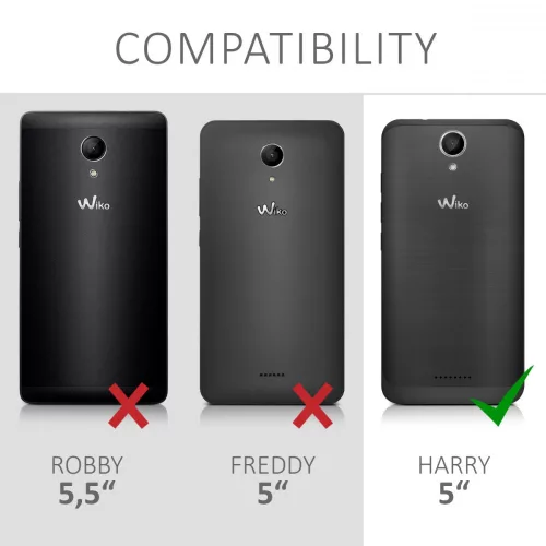 Husa pentru Wiko Harry, Textil, Gri, 43509.22