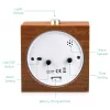 Ceas cu alarma analogic din lemn Snooze Retro, 43906