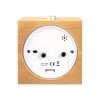 Ceas cu alarma analogic din lemn Snooze Retro, 43905