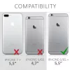 Husa pentru Apple iPhone 6 Plus / iPhone 6s Plus, Silicon, Negru, 44038.01