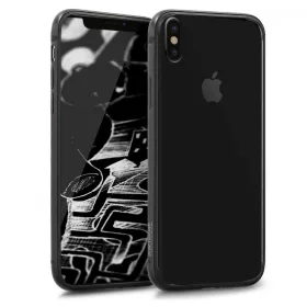   Husa pentru Apple iPhone X / iPhone XS, Aluminiu, Negru, 43892.01