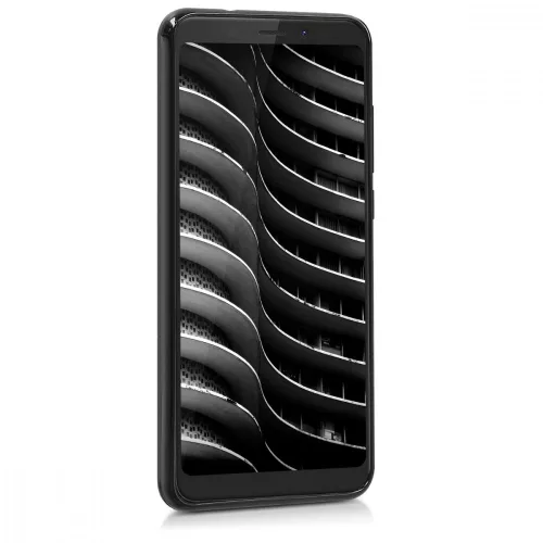 Husa pentru Wiko View, Silicon, Negru, 44271.47