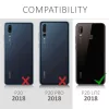 Husa pentru Huawei P20 Lite, Piele ecologica, Negru, 44361.01
