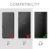 Folie de protectie pentru Sony Xperia XA2, kalibri, Fata, Negru, 44594.01