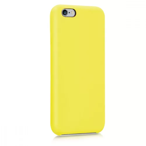 Husa pentru Apple iPhone 6 / iPhone 6s, Silicon, Galben, 40223.75