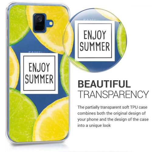 Husa pentru Samsung Galaxy A6 (2018), Silicon, Multicolor, 45250.03