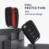 Husa Cheie Auto pentru VW - 3 Butoane, Silicon, Negru, 42888.09