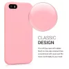 Husa pentru Apple iPhone 5 / iPhone 5s / iPhone SE, Silicon, Roz, 42766.110