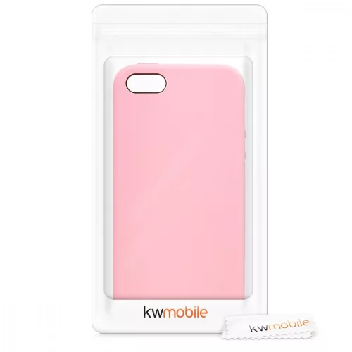 Husa pentru Apple iPhone 5 / iPhone 5s / iPhone SE, Silicon, Roz, 42766.110