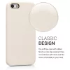 Husa pentru Apple iPhone 5 / iPhone 5s / iPhone SE, Silicon, Crem, 42766.16