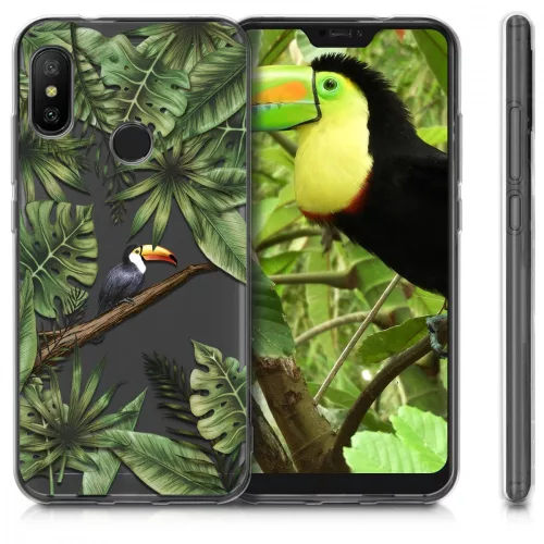 Husa pentru Xiaomi Mi A2 Lite / Redmi 6 Pro, Silicon, Verde, 46064.01