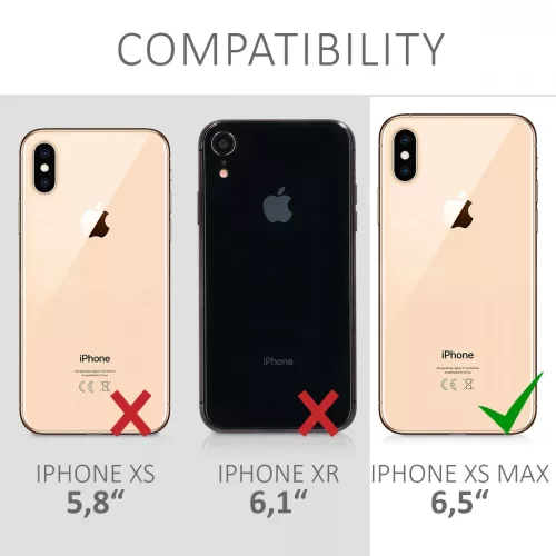 Husa pentru Apple iPhone XS Max, Silicon, Albastru, 45909.116