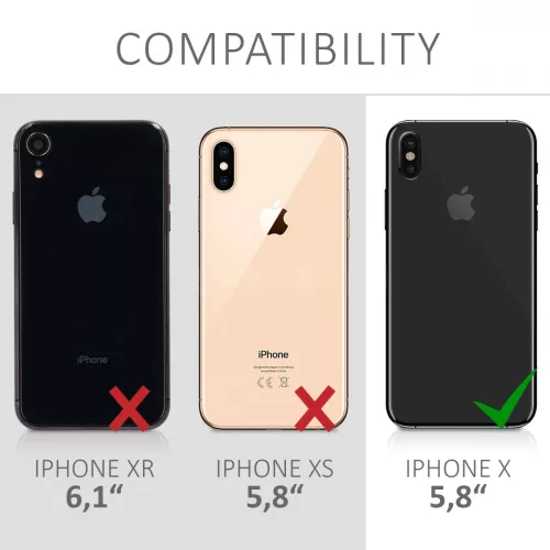 Husa pentru Apple iPhone X / iPhone XS, Silicon, Gold, 42505.14
