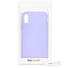 Husa pentru Apple iPhone X / iPhone XS, Silicon, Mov, 46313.108