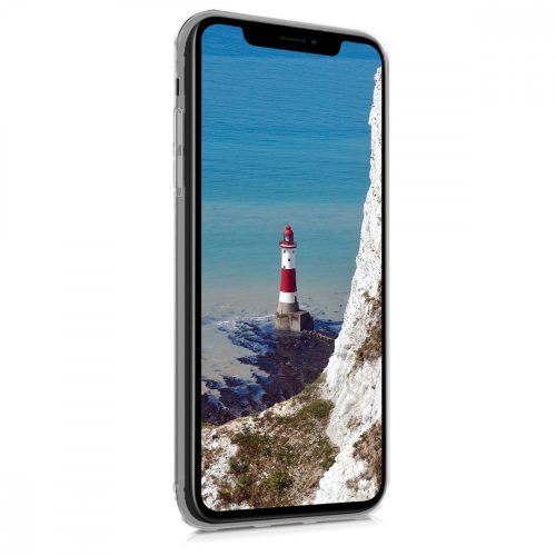 Husa pentru Apple iPhone XR, Silicon, Alb/Transparent 45915.07