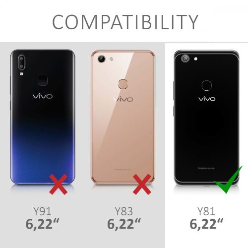 Husa pentru Vivo Y81, Silicon, Gold, 47262.01