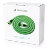 Furtun de gradina extensibil de 30 m Navaris, tub dublu de latex, pistol de pulverizare cu 7 modele, 47275.1