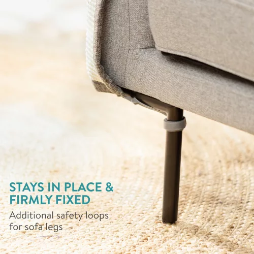 Protectie impotriva zgarieturilor pentru Pisici, 50x70 cm, Sisal, Gri, 47363.01