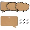 Set 3 Panouri pluta Navaris, 22 x 17 cm, 6 pini, 45367.03