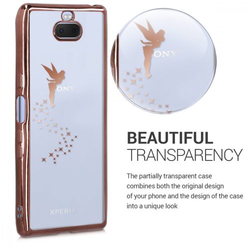 Husa pentru Sony Xperia 10, Silicon, Maro, 47998.01